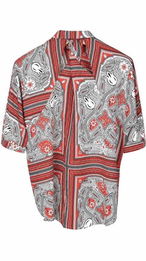 RIVER ISLAND - luźna kolorowa bluzka - S/M