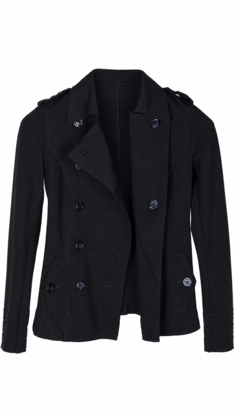 SISLEY -wyjątkowa marynarka w militarnym stylu -XS