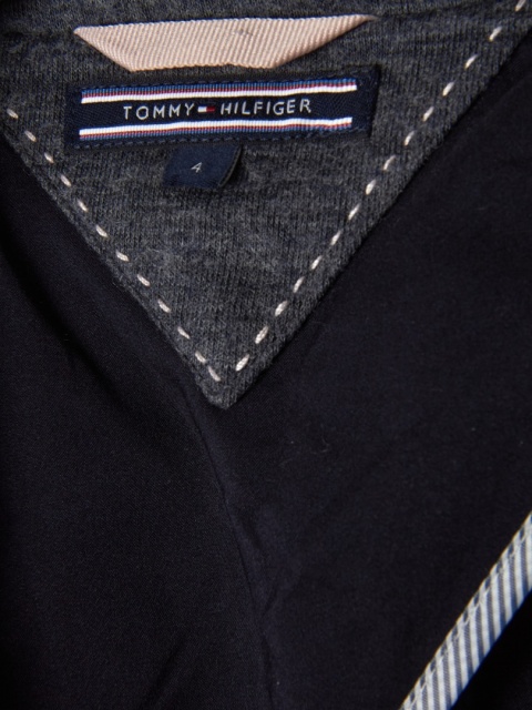TOMMY HILFIGER - stylowa marynarka z wełną - 32/34