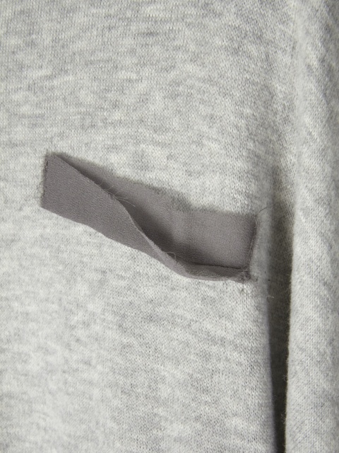 ULDAHL - luksusowa zwiewna tunika oversize piękna szarość - S/M