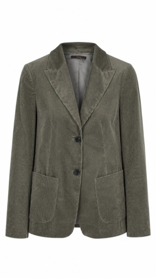 WINDSOR. - luksusowa marynarka sztruks khaki - 36