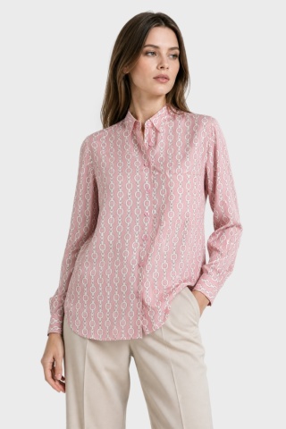 ZARA - atrakcyjna bluzka koszulowa łańcuchy - M