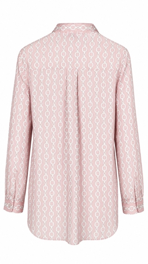ZARA - atrakcyjna bluzka koszulowa łańcuchy - M