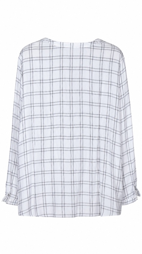 Zjawiskowa luźna tunika marszczenia - XL/XXL