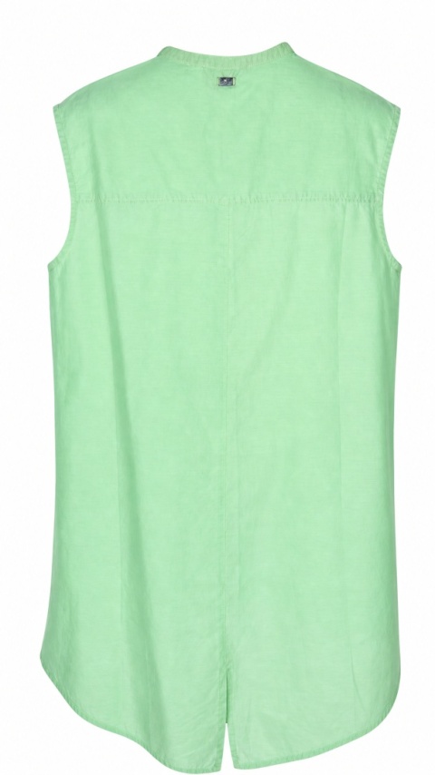 7 FOR ALL MANKIND niebanalna bluzka pistacjowy kolor jak jedwab S