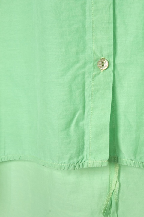 7 FOR ALL MANKIND niebanalna bluzka pistacjowy kolor jak jedwab S