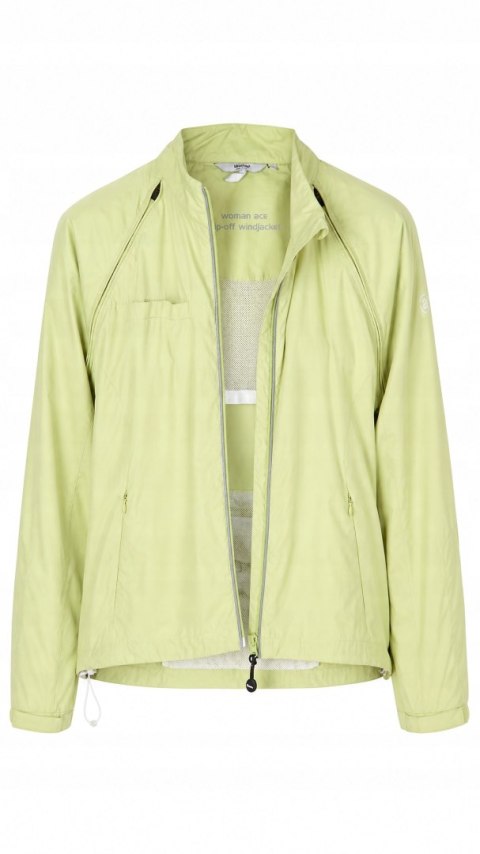 ABACUS lekka luźna kurtka oddychająca wind jacket limonkowy kolor S
