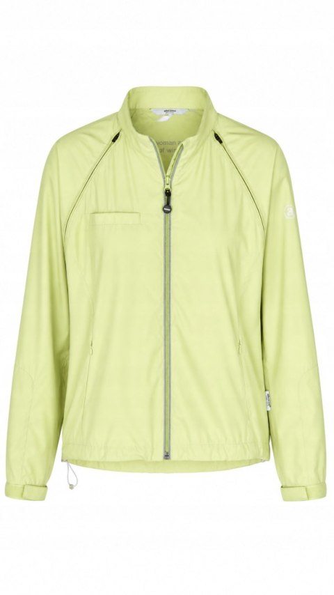 ABACUS lekka luźna kurtka oddychająca wind jacket limonkowy kolor S