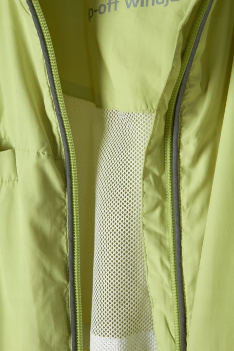 ABACUS lekka luźna kurtka oddychająca wind jacket limonkowy kolor S