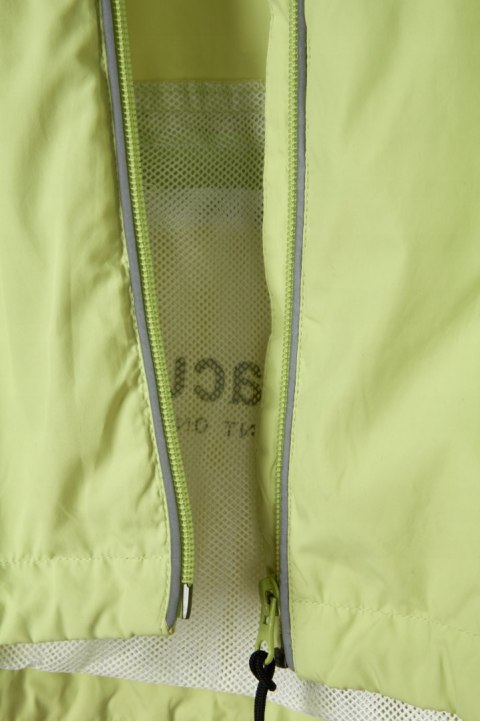 ABACUS lekka luźna kurtka oddychająca wind jacket limonkowy kolor S