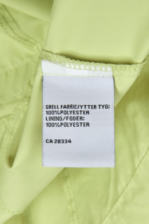 ABACUS lekka luźna kurtka oddychająca wind jacket limonkowy kolor S