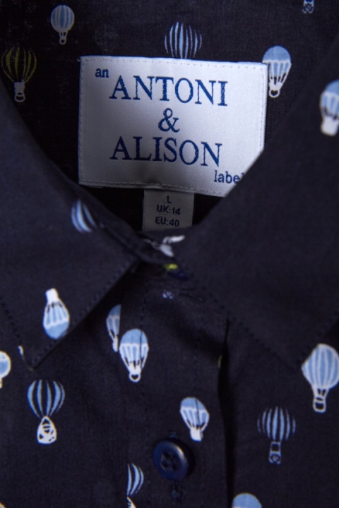 ANTONI&ALISON - fenomenalna bluzka koszulowa balony L