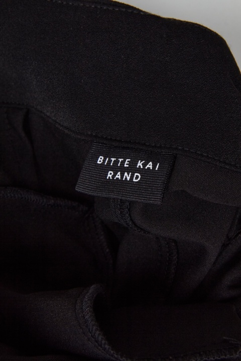 BITTE KAI RAND-niespotykane spodnie z zakładką i lampasem-S/M