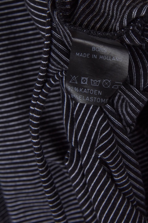 BORIS INDUSTRIES - wyszukana bluzka z frędzlami bawełna one size oversize