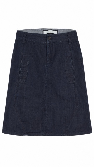 BRUUNS BAZAAR -fantastyczna spódnica jeans trapezowa - 38