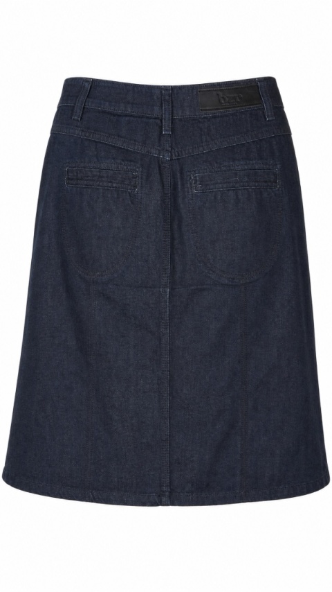 BRUUNS BAZAAR -fantastyczna spódnica jeans trapezowa - 38