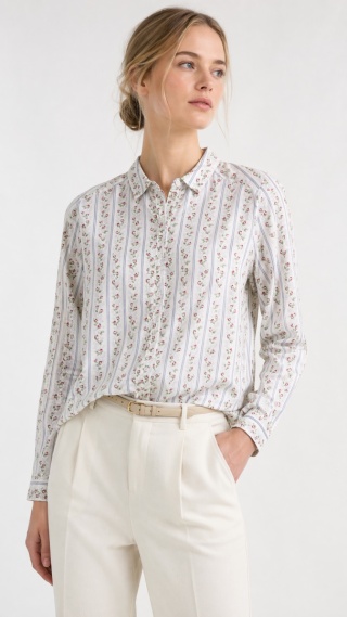 CATH KIDSTON - śliczna bluzka koszulowa wzory - 38