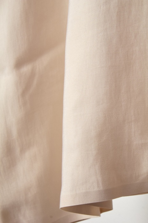 COS - cudna biszkoptowa sukienka modal jak jedwab mięsista oversize - XS/S