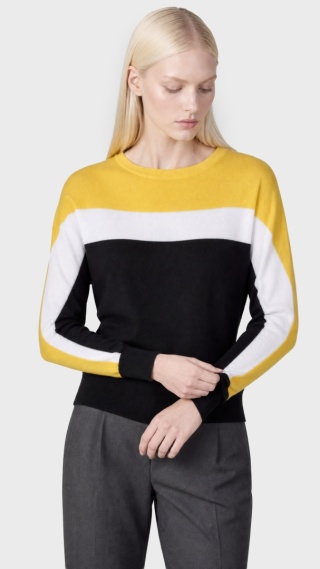 FENDI mięciutki sweter kaszmir piękne kolory 36