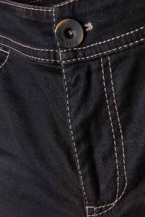 MARC CAIN - ponadczasowe spodnie jeans skinny fit antracyt - N 3 /38
