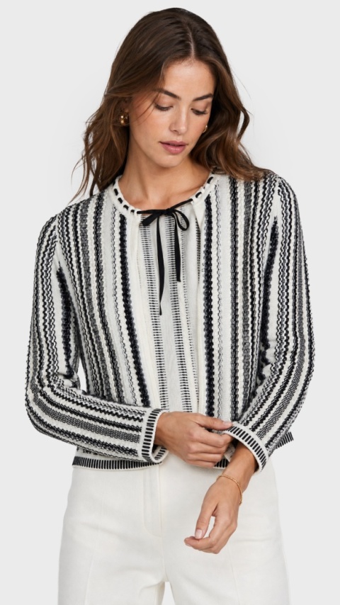 STEFANEL - gustowny sweter bawełna - S