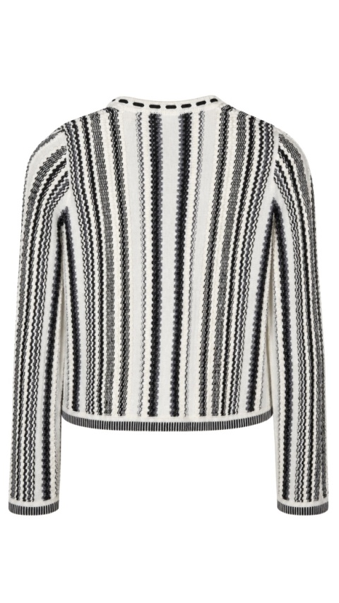 STEFANEL - gustowny sweter bawełna - S