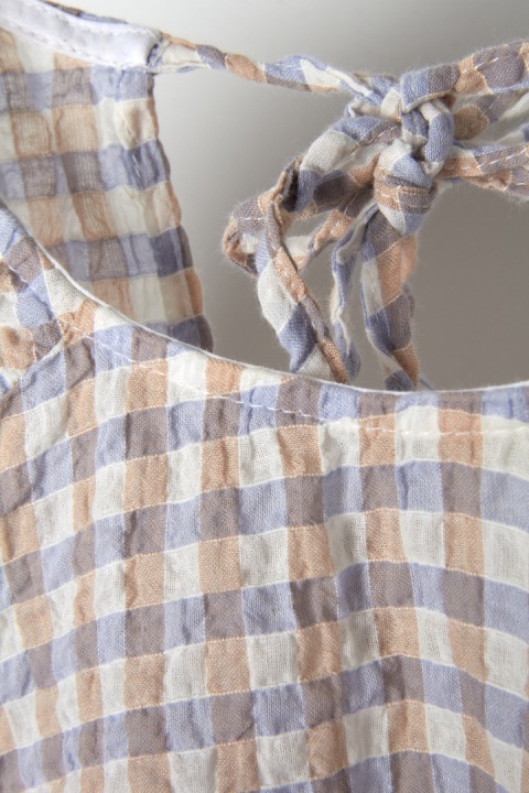TOPSHOP - śliczna pastelowa bluzka z falbaną odkryte plecy - S