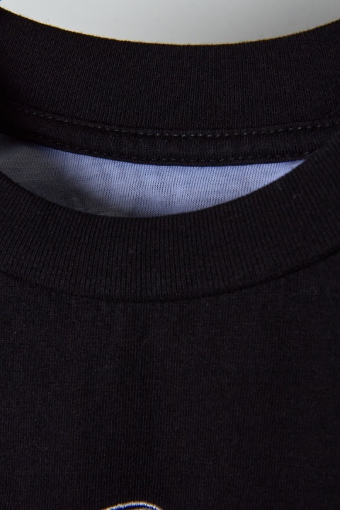 TOPSHOP - wyszukana bluzka motyw twarzy haftowana bawełna - S