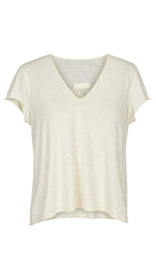 ZADIG&VOLTAIRE luźna bluzka mięciutka bawełna cream S/M