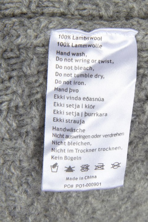 66 NORTH ICELAND wyjątkowy sweter wełna jagnięca piękny splot S