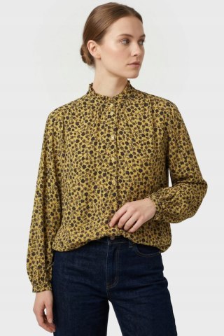 BARBOUR wiosenna bluzka koszulowa drobne kwiatki słoneczny kolor XL