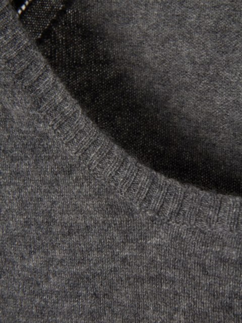 C&A mięciutki sweter kaszmir piękna szarość XL