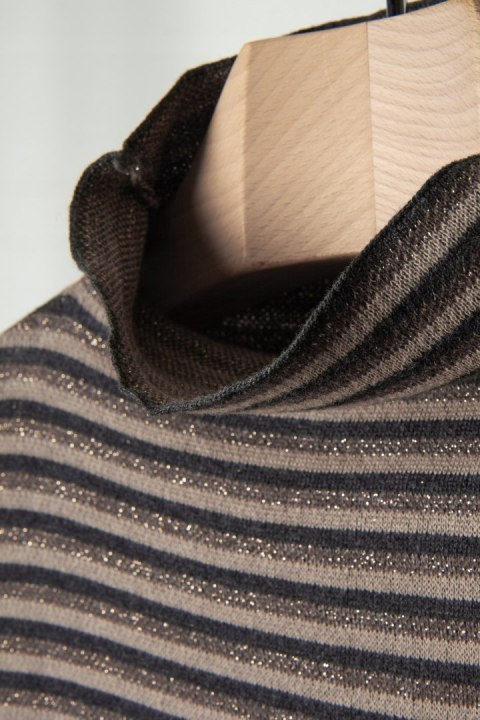 COSTAMANI niebanalny mięciutki sweter bawełna paisley L