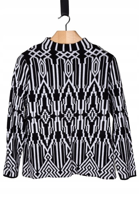 GERRY WEBER monochromatyczny mięciutki sweter bawełna L