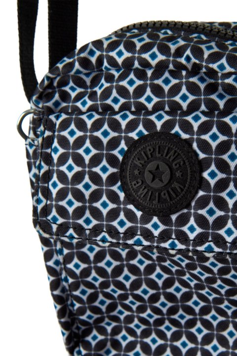 KIPLING mała torebka crossbody geometryczny wzór