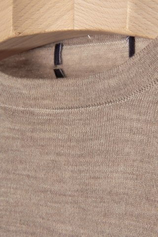 MARKS&SPENCER mięciutki sweter pure wełna merynosa kolor mole 40