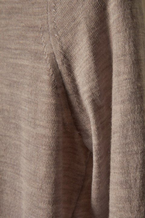 MARKS&SPENCER mięciutki sweter pure wełna merynosa kolor mole 40