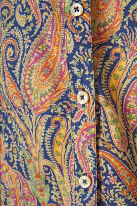 MORRIS LADY LIBERTY kolorowa bluzka koszula paisley doskonała jakość 36