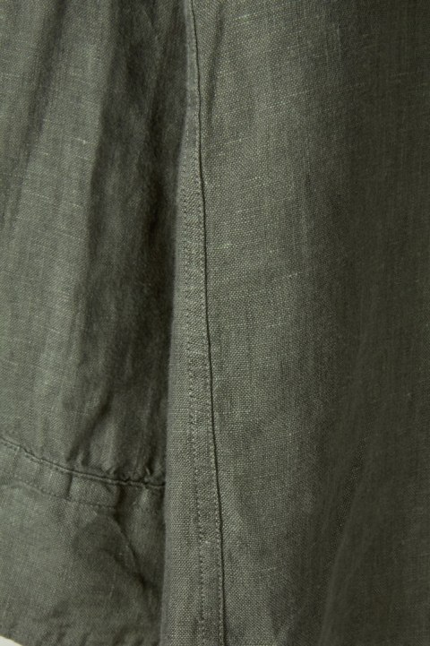 CHARLES TYRWHITT mięciutka koszula szlachetny len kolor khaki M
