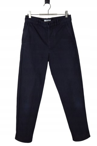 COS niebanalne spodnie jeans prosty krój 36