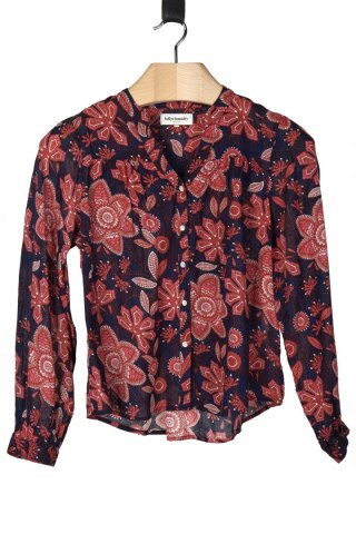 LOLLYS LAUNDRY wyszukana bluzka koszulowa doskonała jakość S