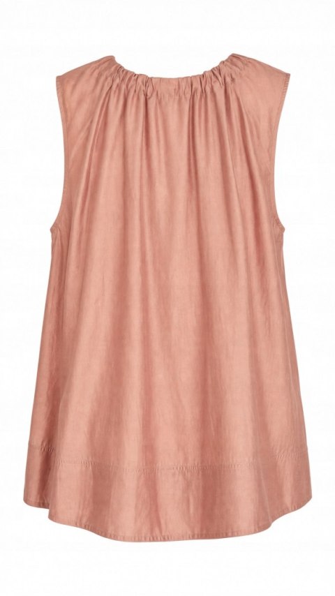 MARKS&SPENCER bluzka lyocell inaczej sztuczny jedwab light terracotta 40