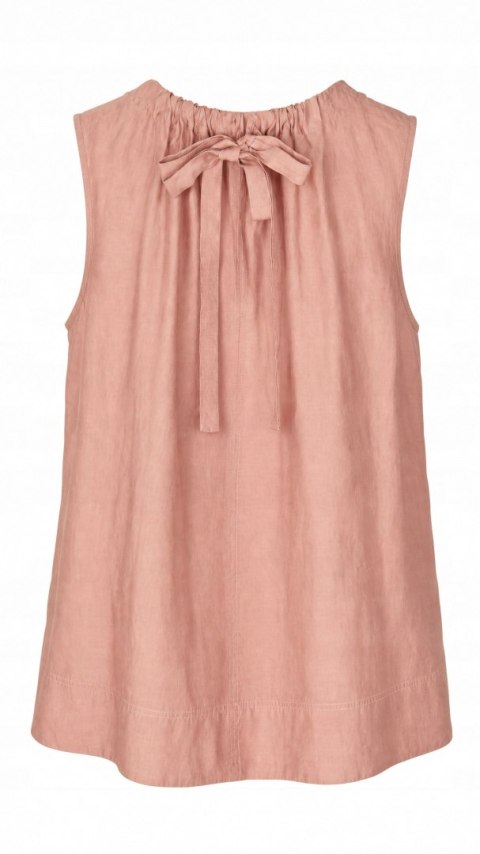 MARKS&SPENCER bluzka lyocell inaczej sztuczny jedwab light terracotta 40