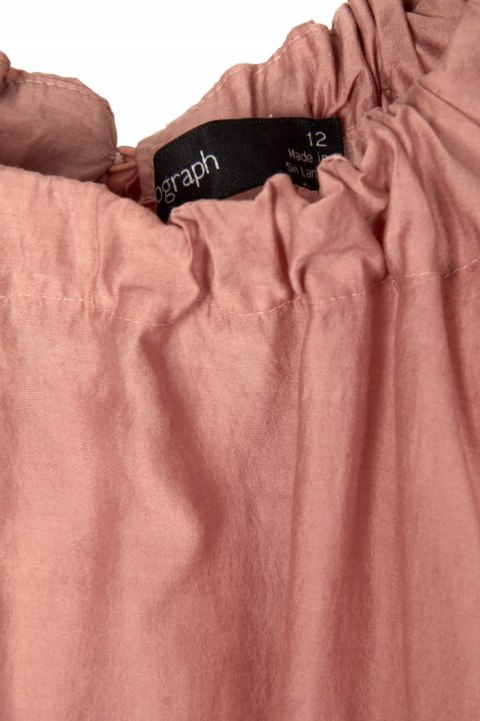 MARKS&SPENCER bluzka lyocell inaczej sztuczny jedwab light terracotta 40