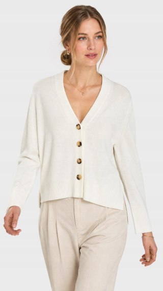 MASSIMO DUTTI fenomenalny sweter wiskoza oversize śmietankowy kolor S/M/L