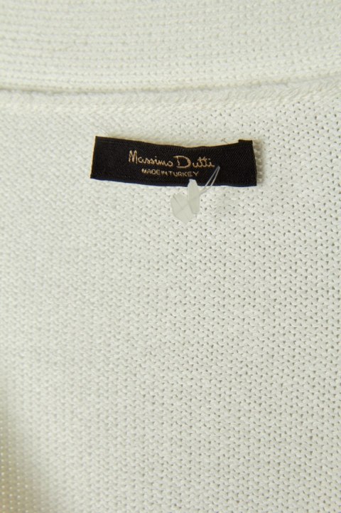 MASSIMO DUTTI fenomenalny sweter wiskoza oversize śmietankowy kolor S/M/L