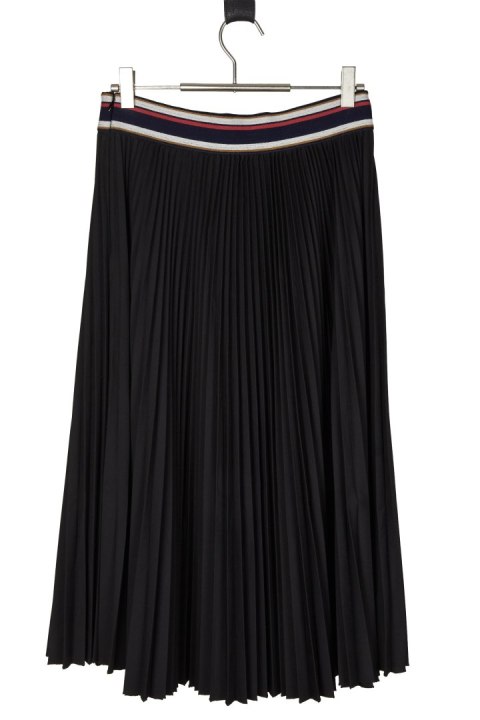 RIVER WOODS nietuzinkowa spódnica plisowana elegancka czerń 36