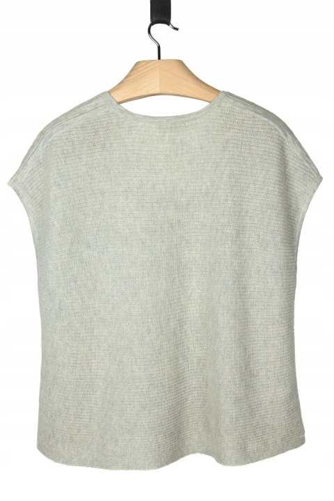 THE WHITE COMPANY mięciutki sweter kamizelka wełna kaszmir S/M/L oversize