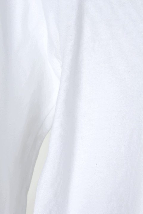 COMME DES GARCONS PLAY mięciutka biała bluzka bawełna z serduszkiem S