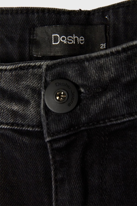 DISHE - spodnie jeans bogato zdobione boyfriend-28